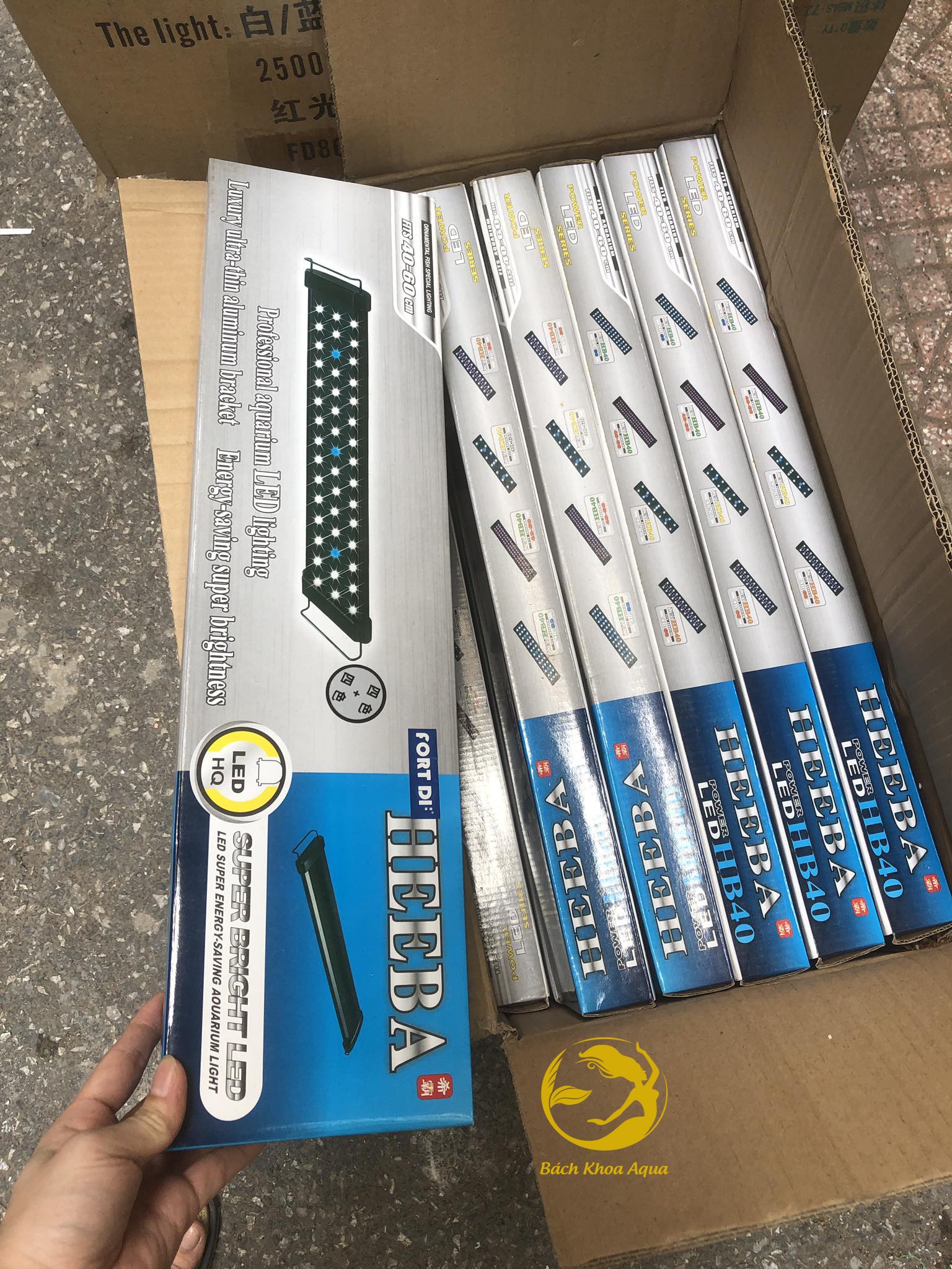 Đèn Led Heeba Mix Màu 40cm-60cm-80cm-100cm